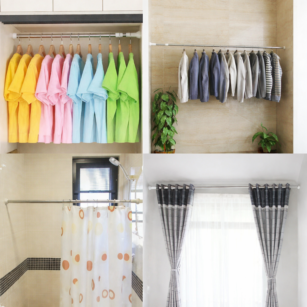 Barra Expansiva Para Colgar Ropa